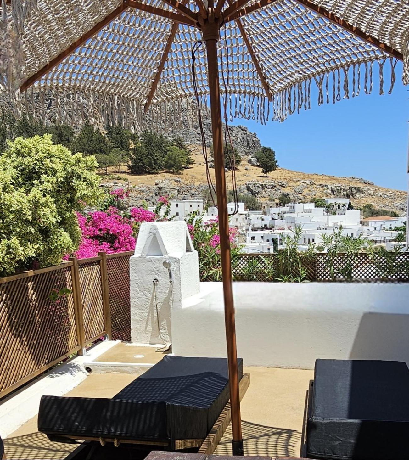Villa Aphrodite Lindos Suites Exterior foto